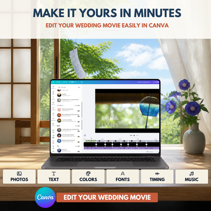 SUMMER IN JAPAN Wedding Opening Film Template