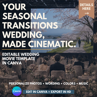 TRADITIONAL JAPAN Wedding Opening Film Template