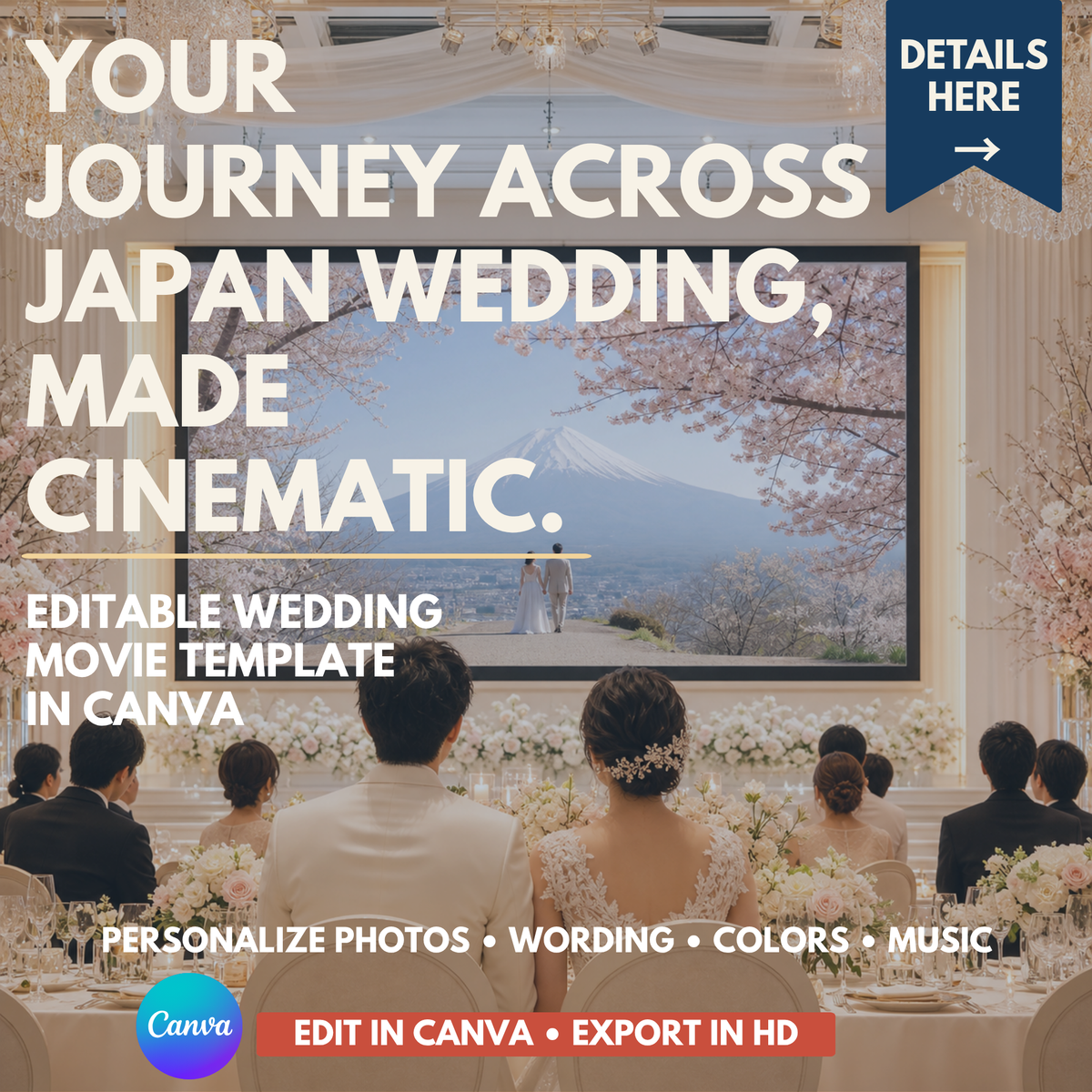JAPAN JOURNEY Wedding Opening Film Template