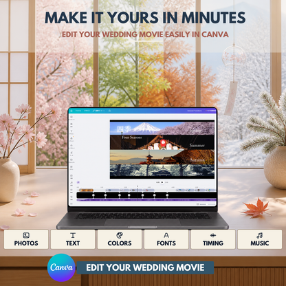 TRADITIONAL JAPAN Wedding Opening Film Template