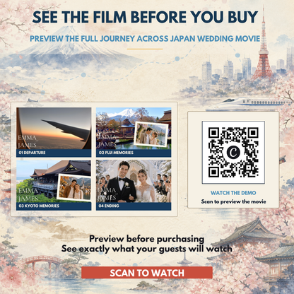 JAPAN JOURNEY Wedding Opening Film Template